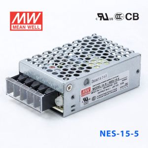 NES-15-5 15W 5V 3A 单路输出CCC认证明纬开关电源(NE系列)